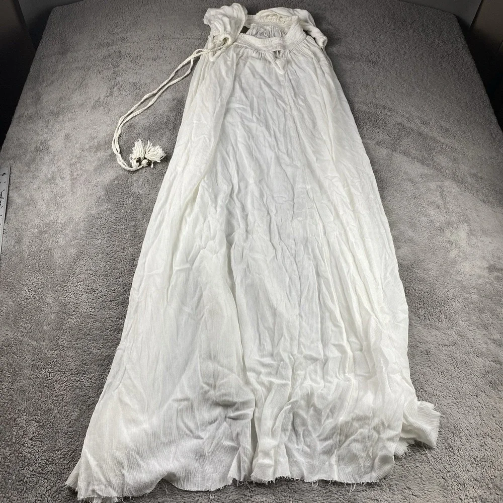 Free People Sweet Sea Lace Maxi Dress Womens XS Ivory